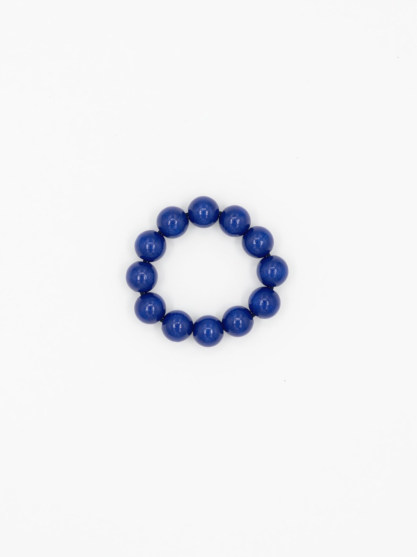 Big Perlen bracelet, blue