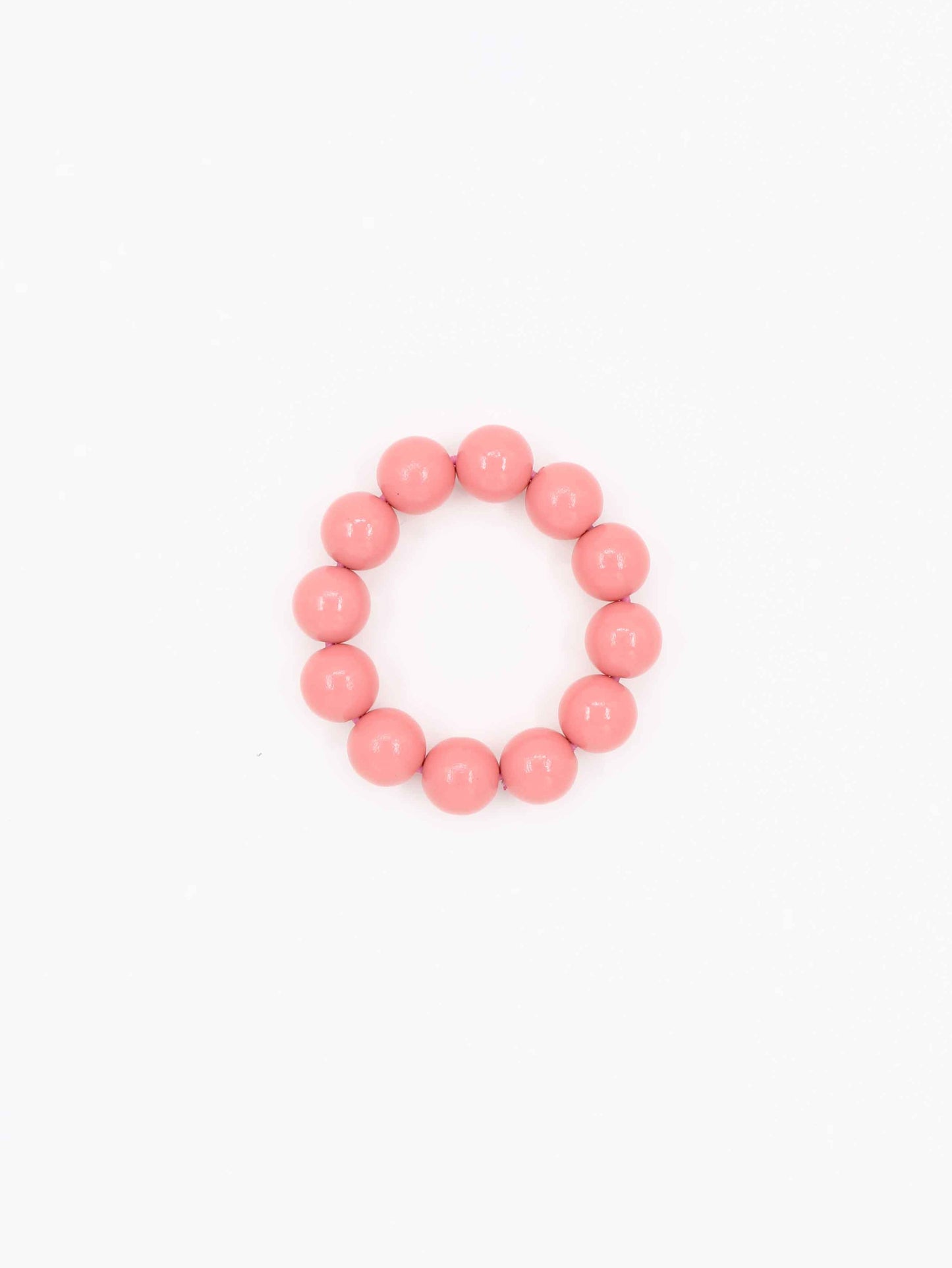 Big Perlen bracelet, blush