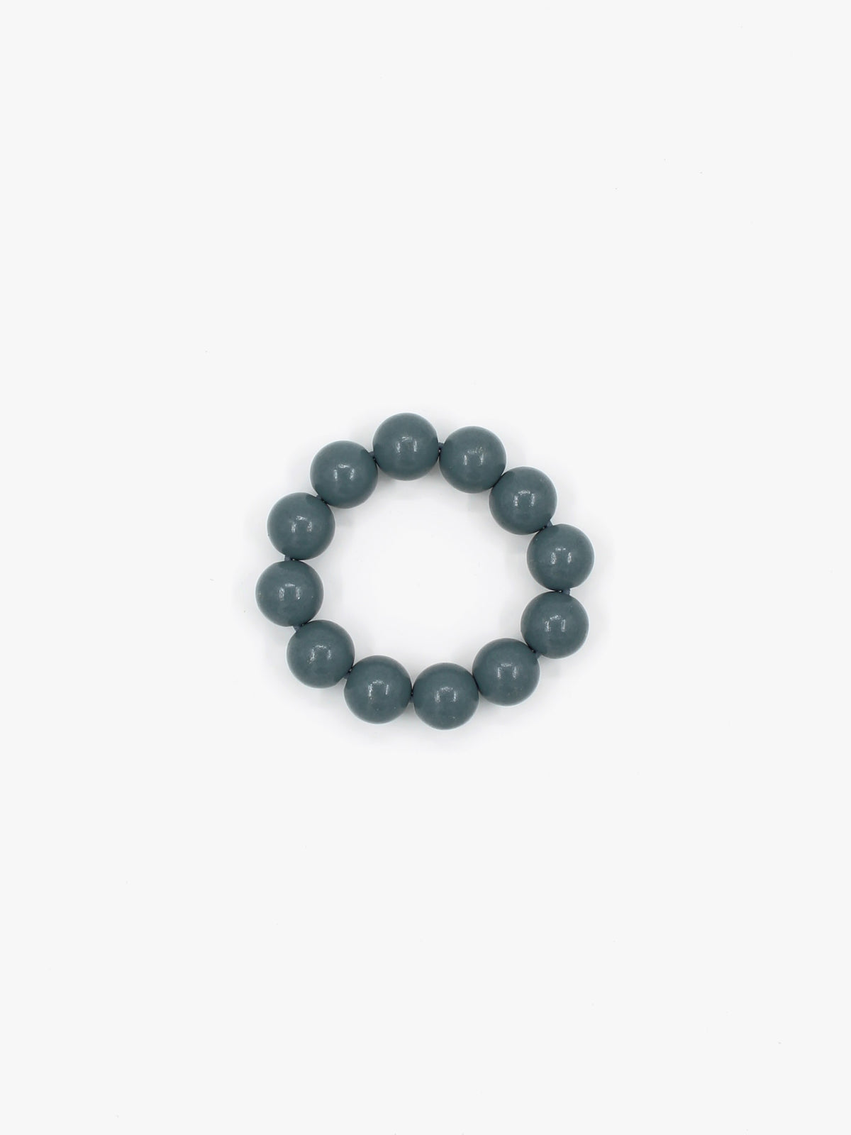 Big Perlen bracelet, graphite
