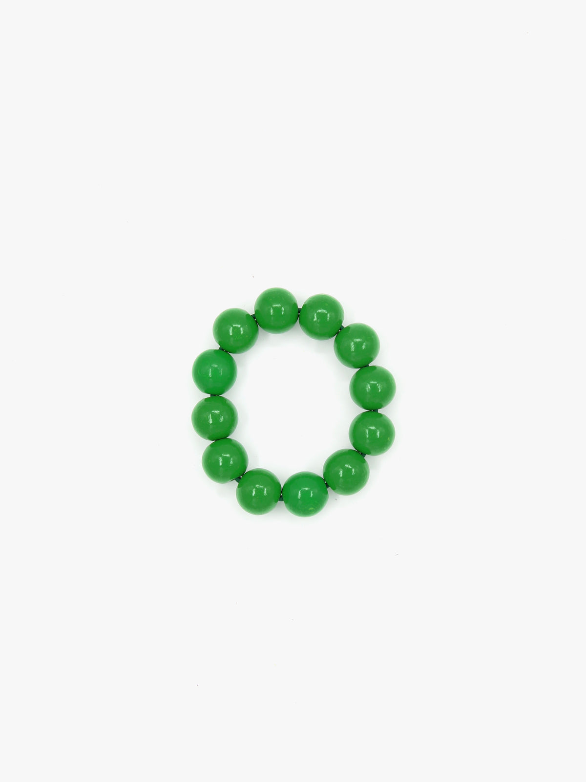 Big Perlen bracelet, green