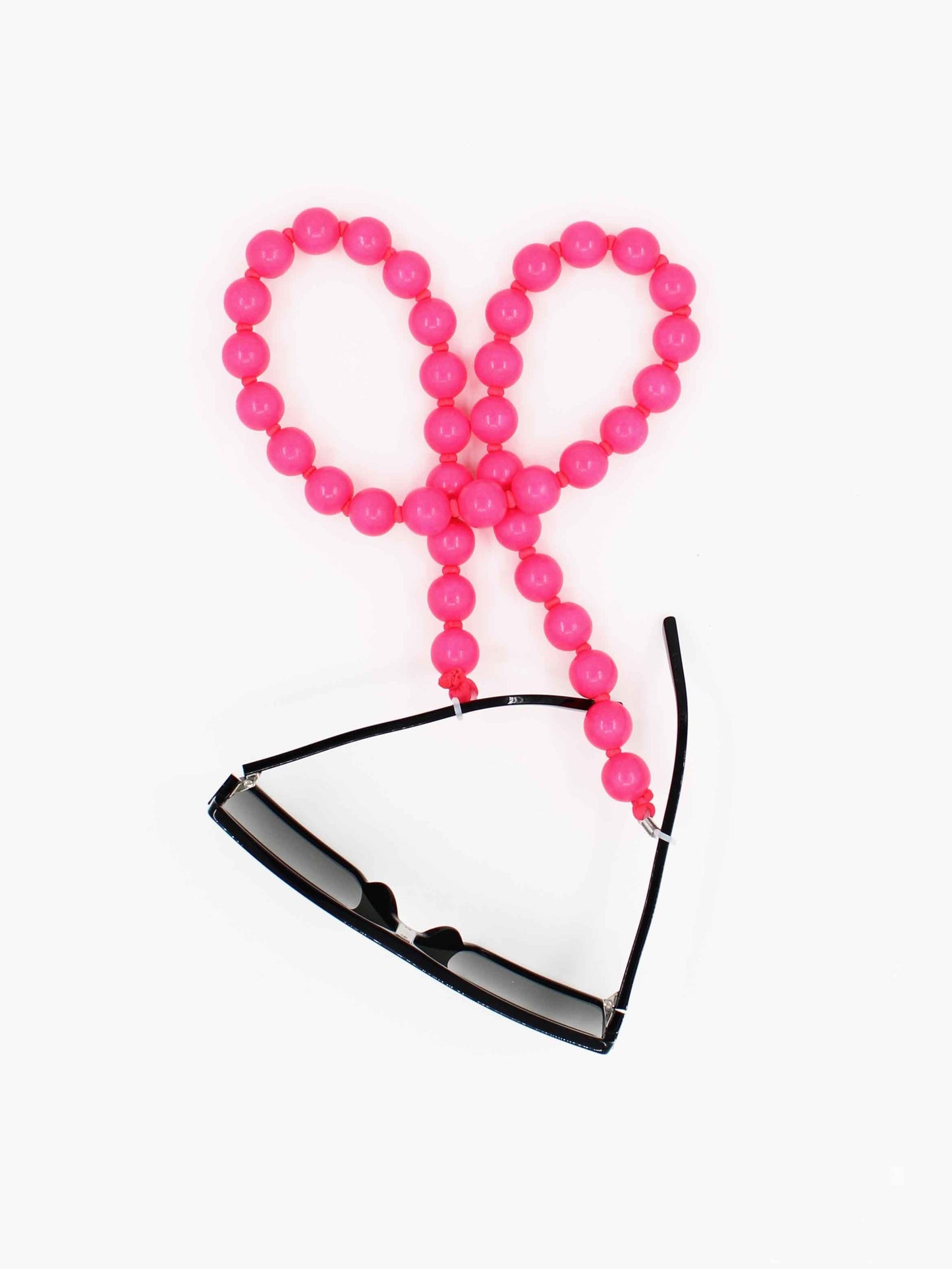 Brillenkette big, neonpink