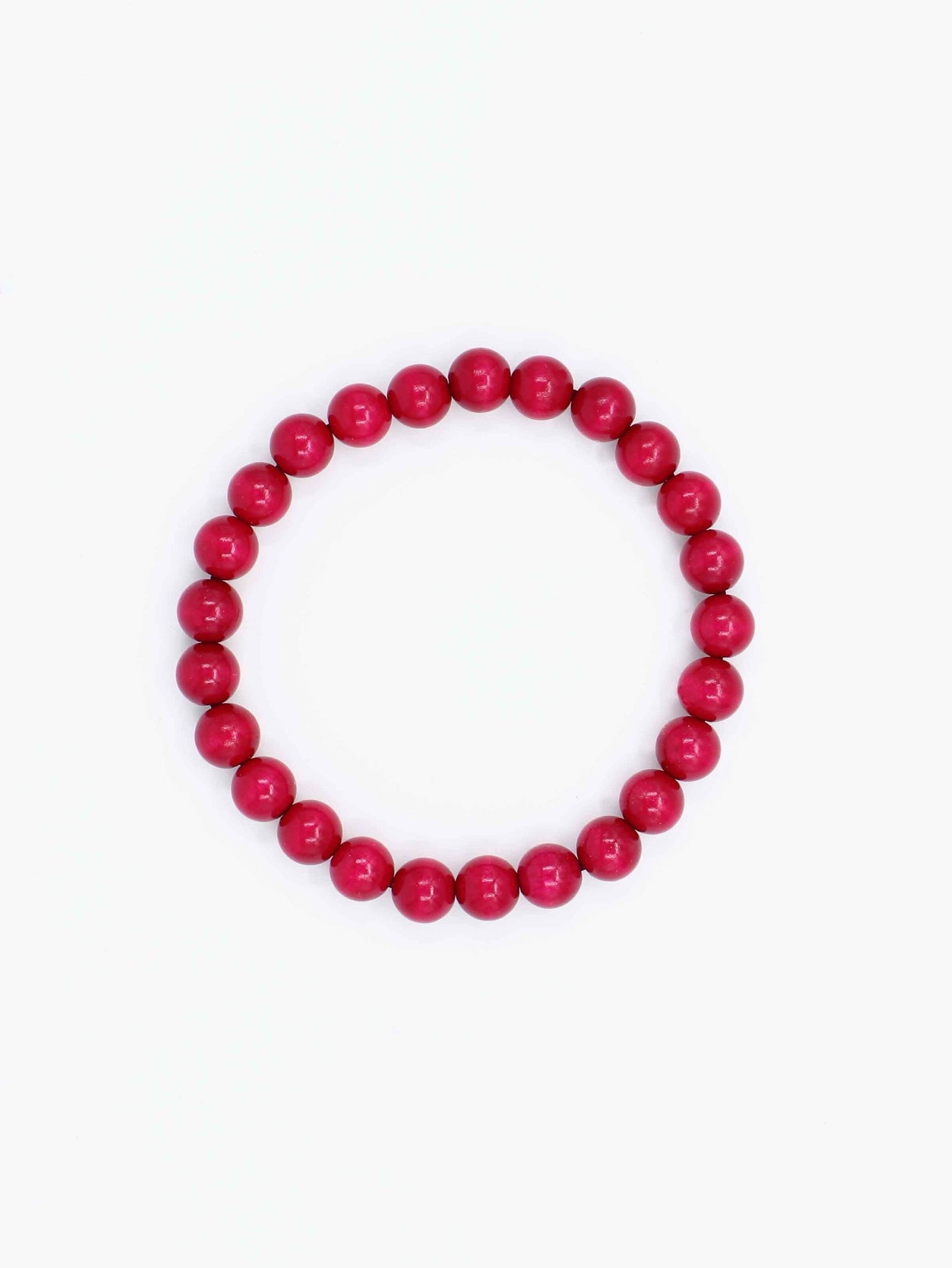 Big Perlen necklace, bordo