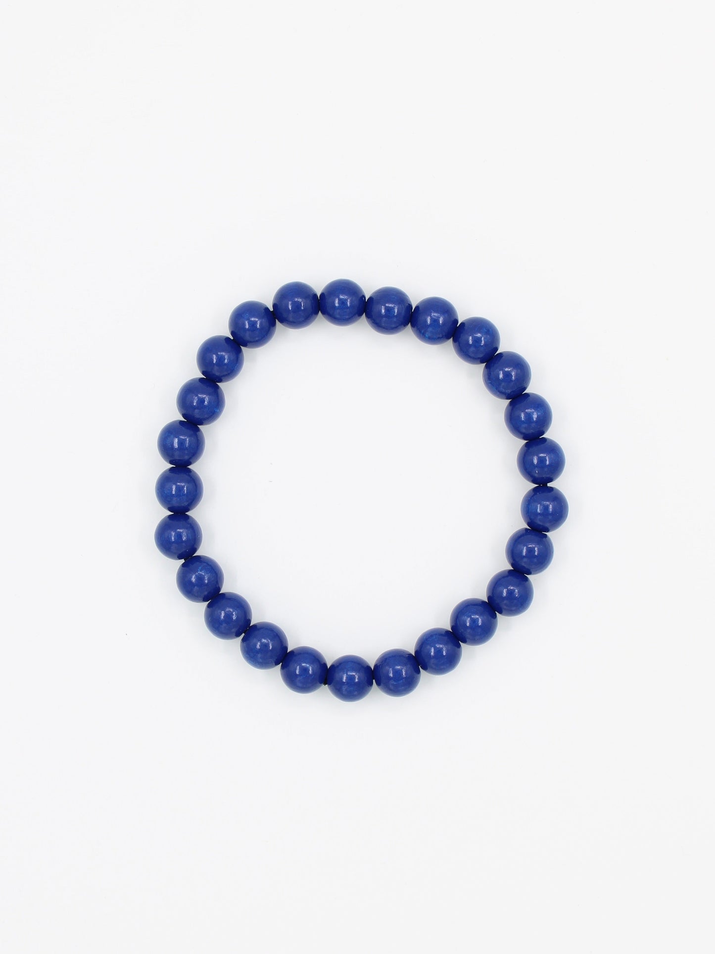 Big Perlen necklace, blue