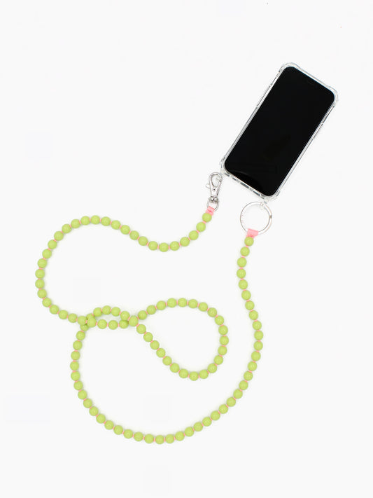 Handykette, lime - rose