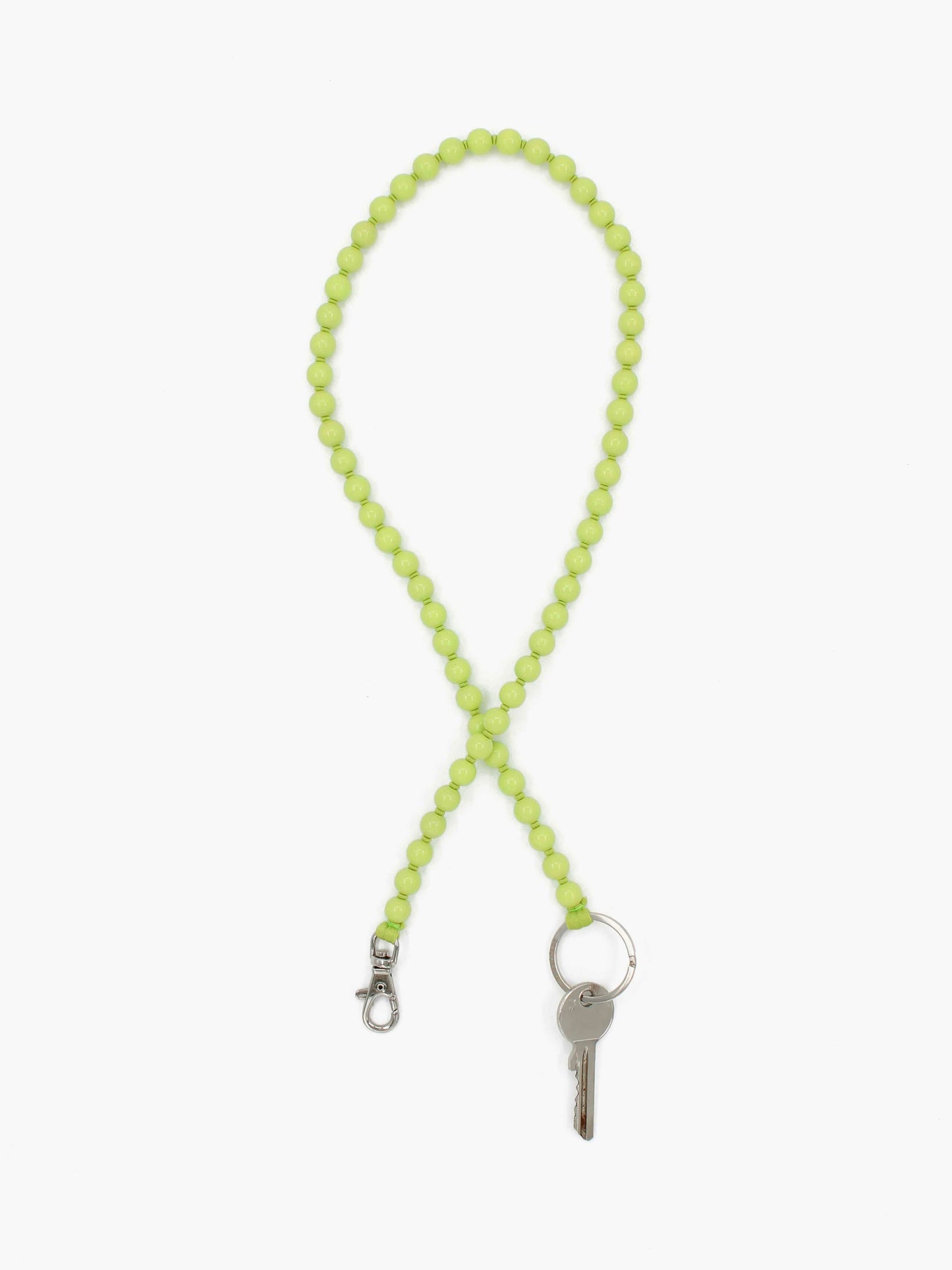 Perlen long, lime
