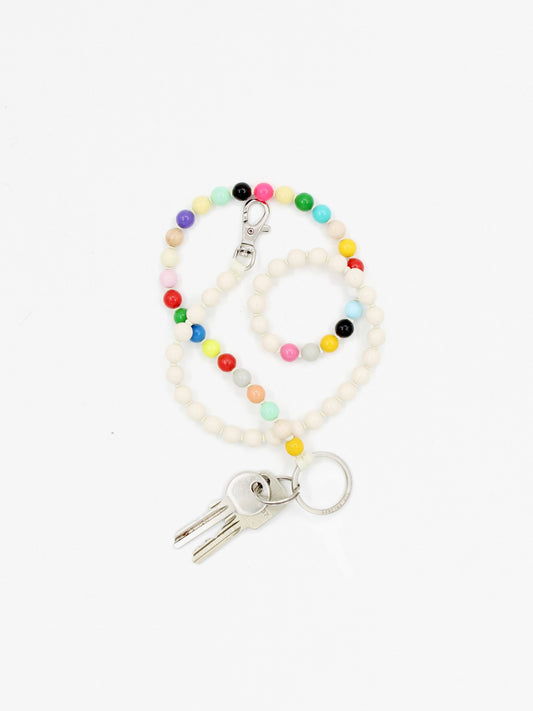 Perlen long, multimix - duo