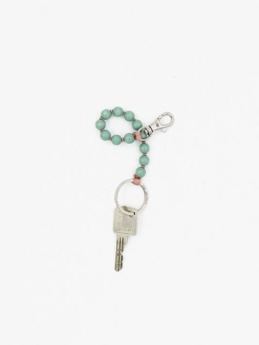 Perlen short, salvia-mousse