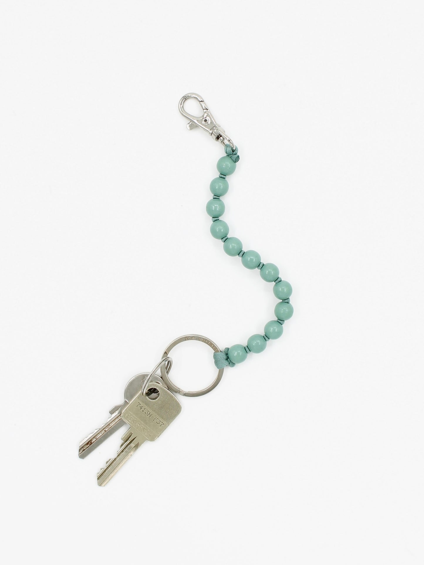 Perlen short, salvia