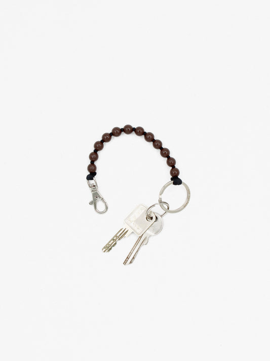 Perlen short, brown-black