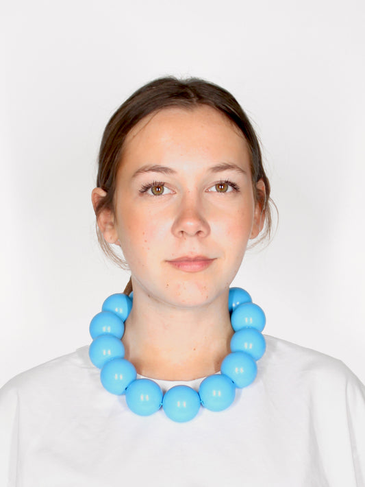 XL necklace, sky