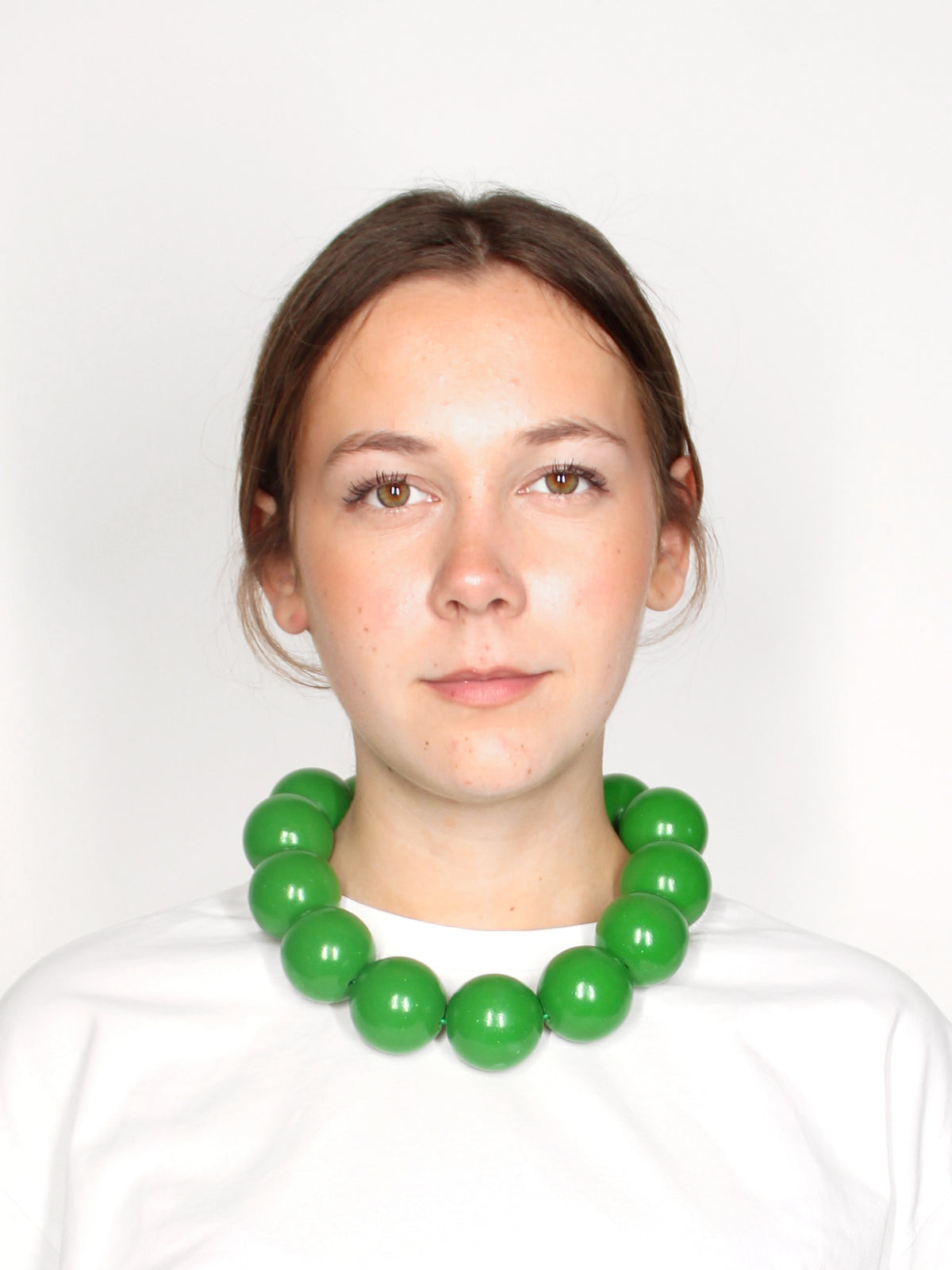 XL necklace, green