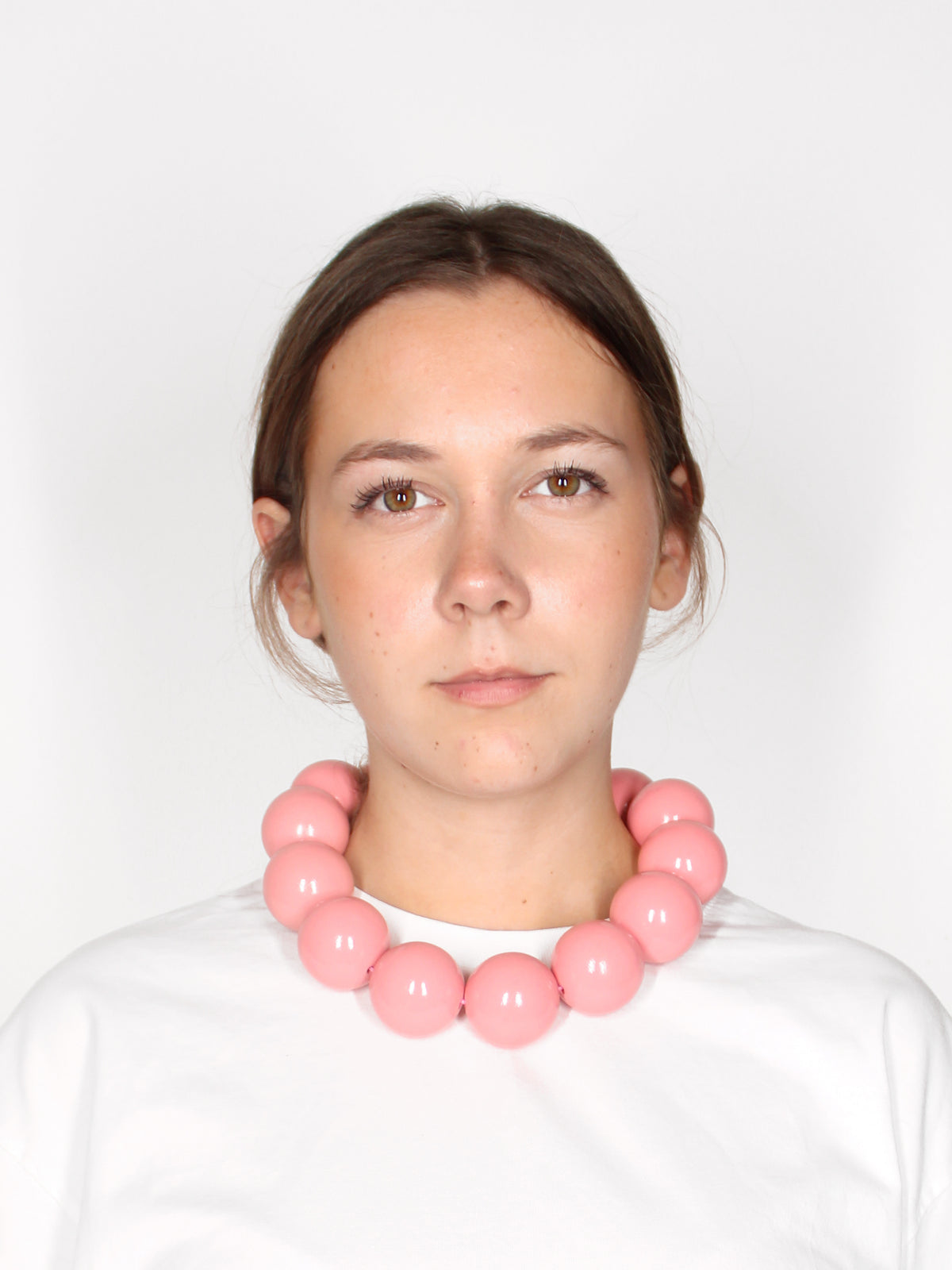 XL necklace, blush
