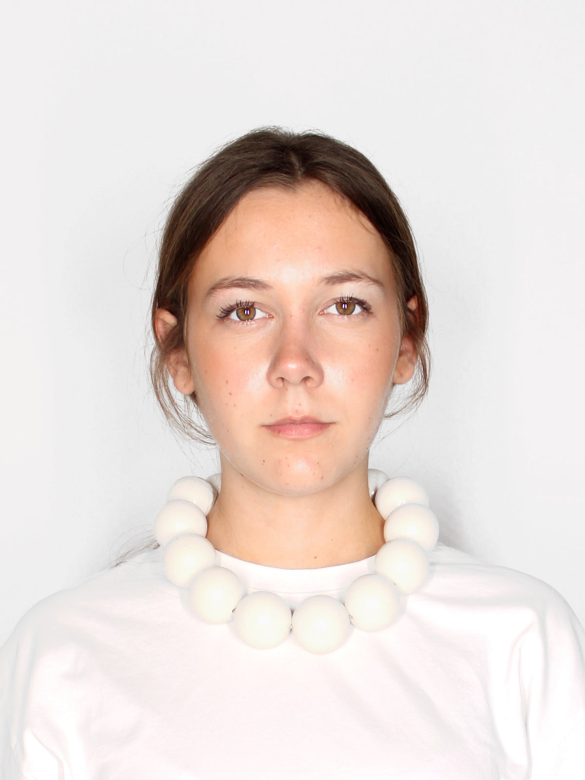 XL necklace, opal