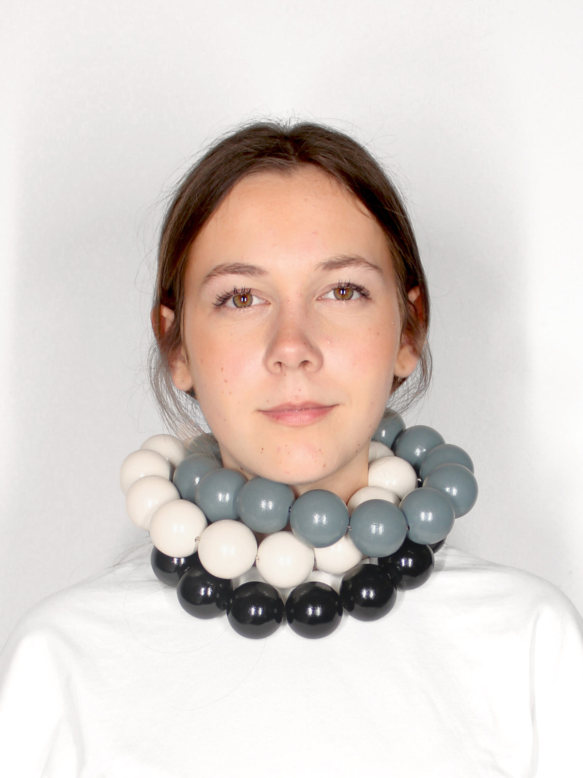 XL necklace, grafit set