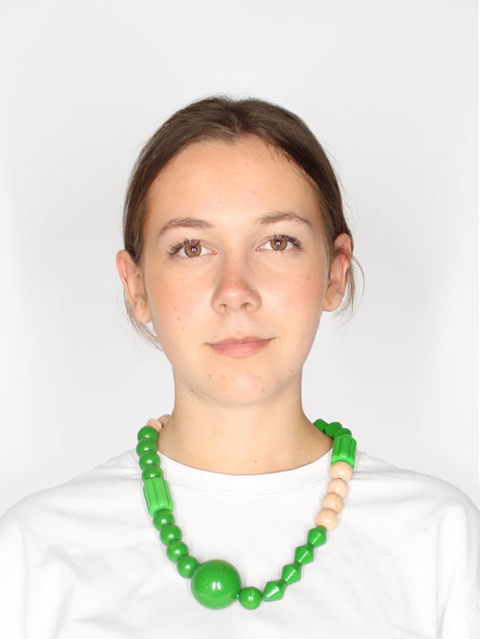 Halskette, green