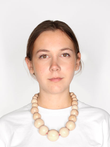 Bobble Necklace, pink (Nikki Chasin)