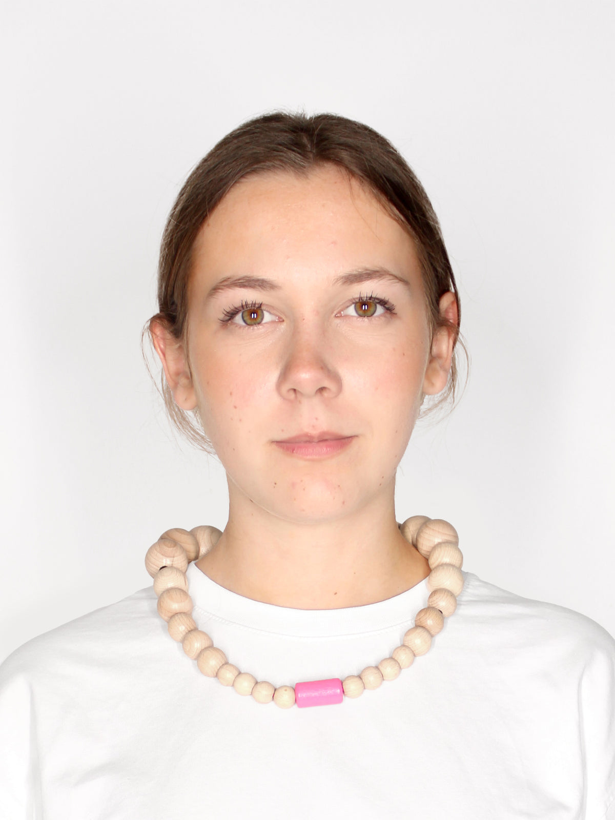 Bobble Necklace, pink (Nikki Chasin)