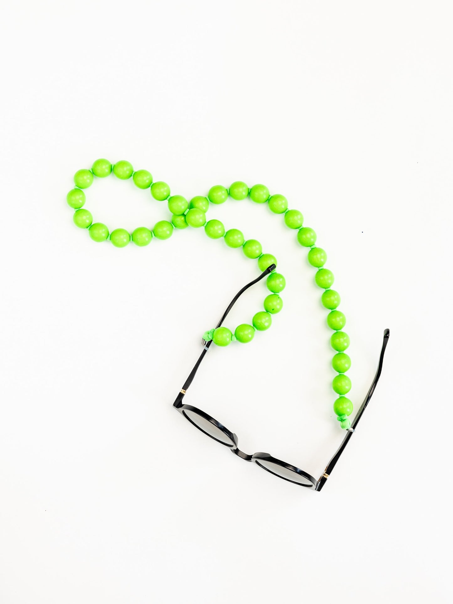 Brillenkette big, neongreen