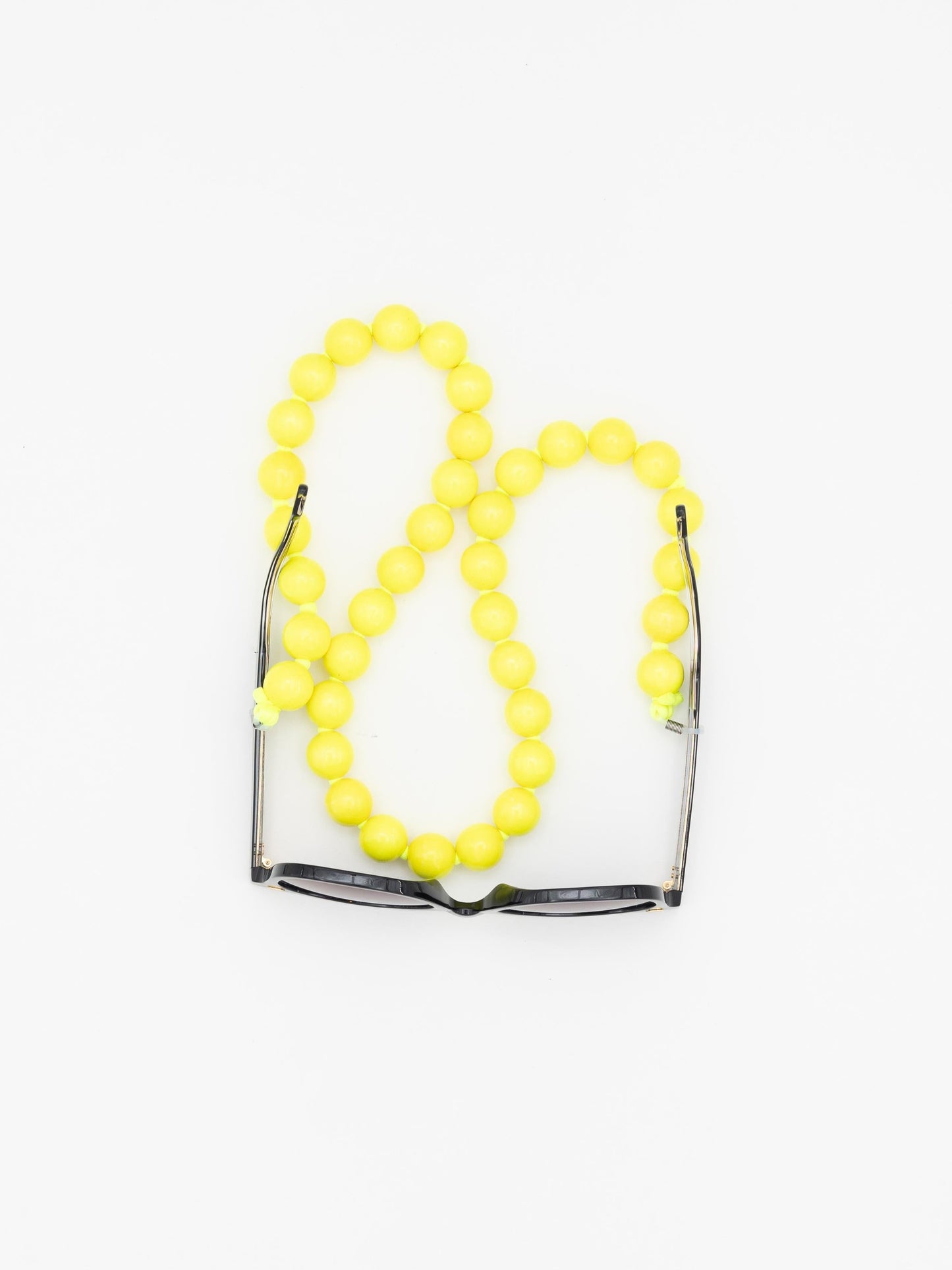 Brillenkette big, neonyellow