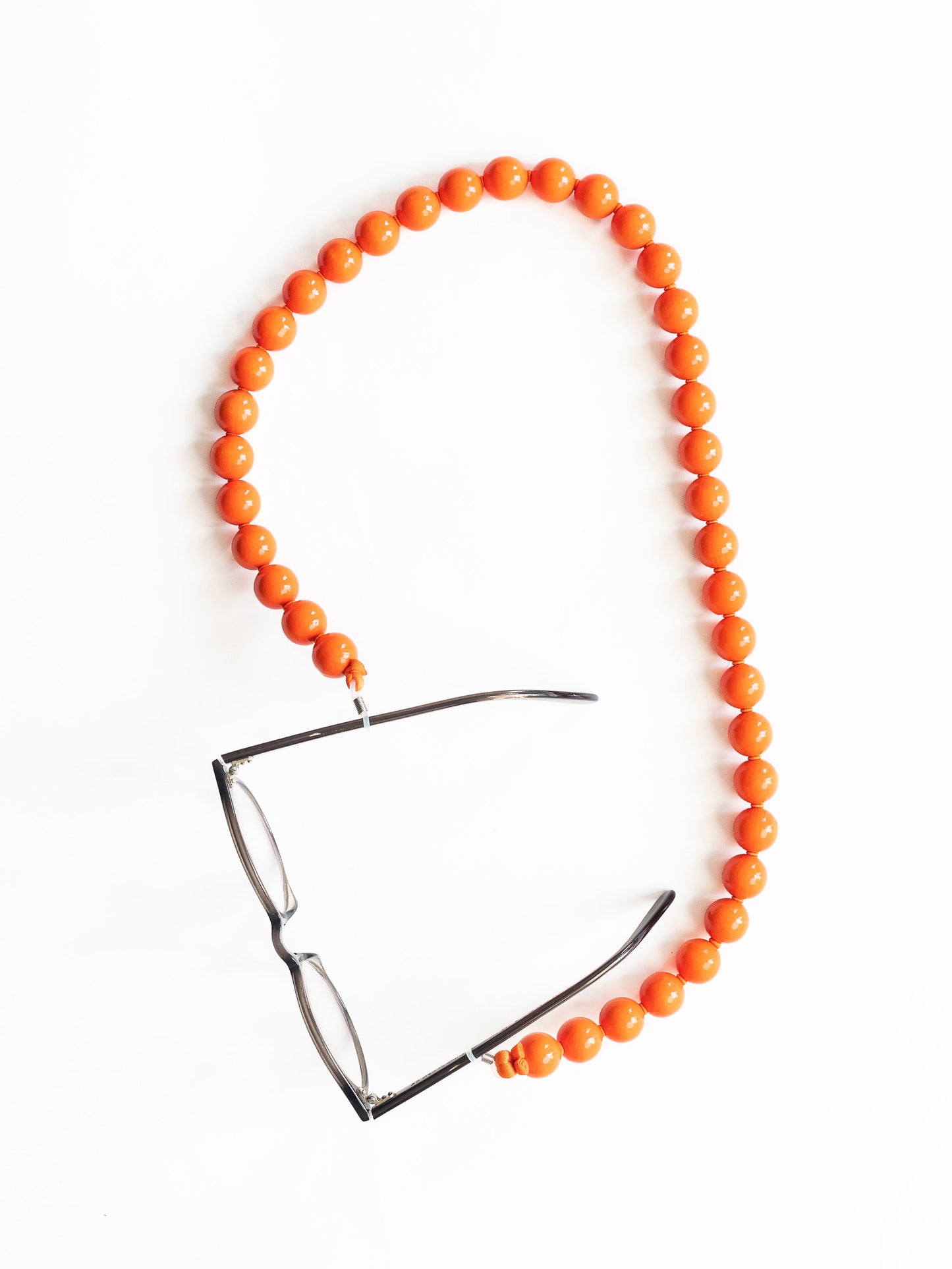 Brillenkette big, orange