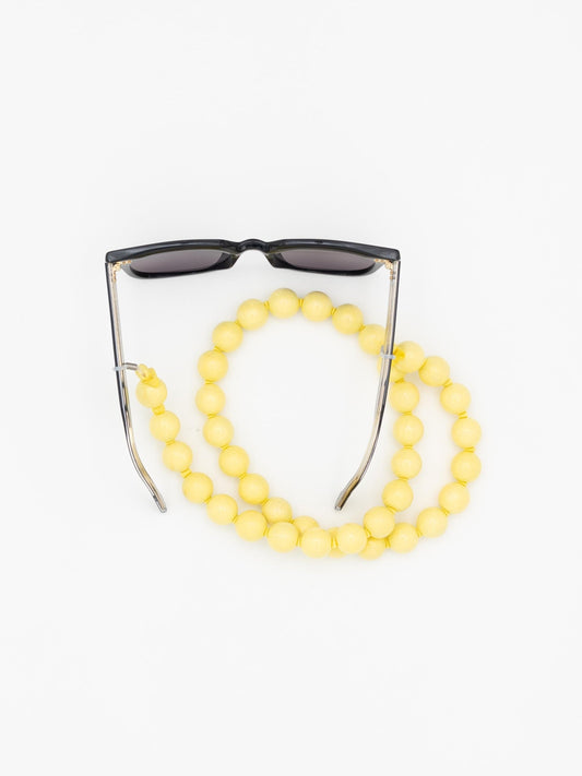 Brillenkette big, pastelyellow