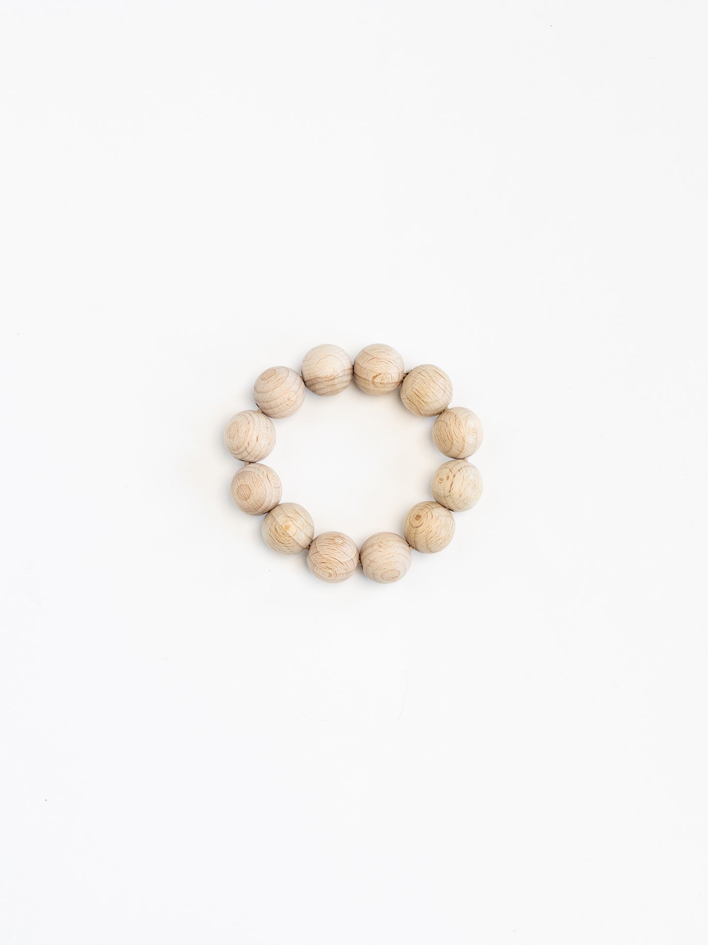 Big Perlen bracelet, natural