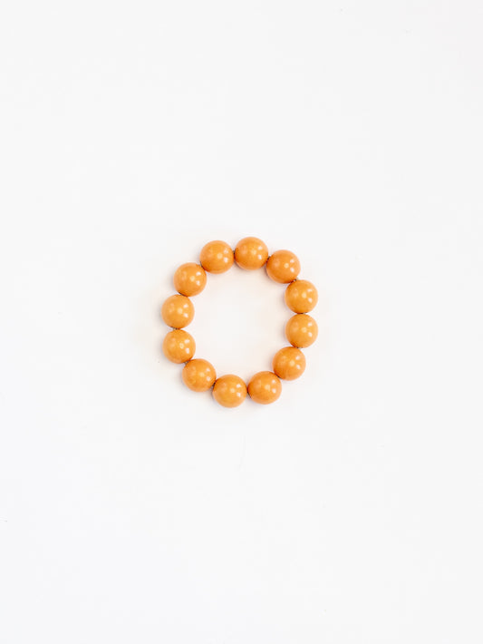 Big Perlen bracelet, peach