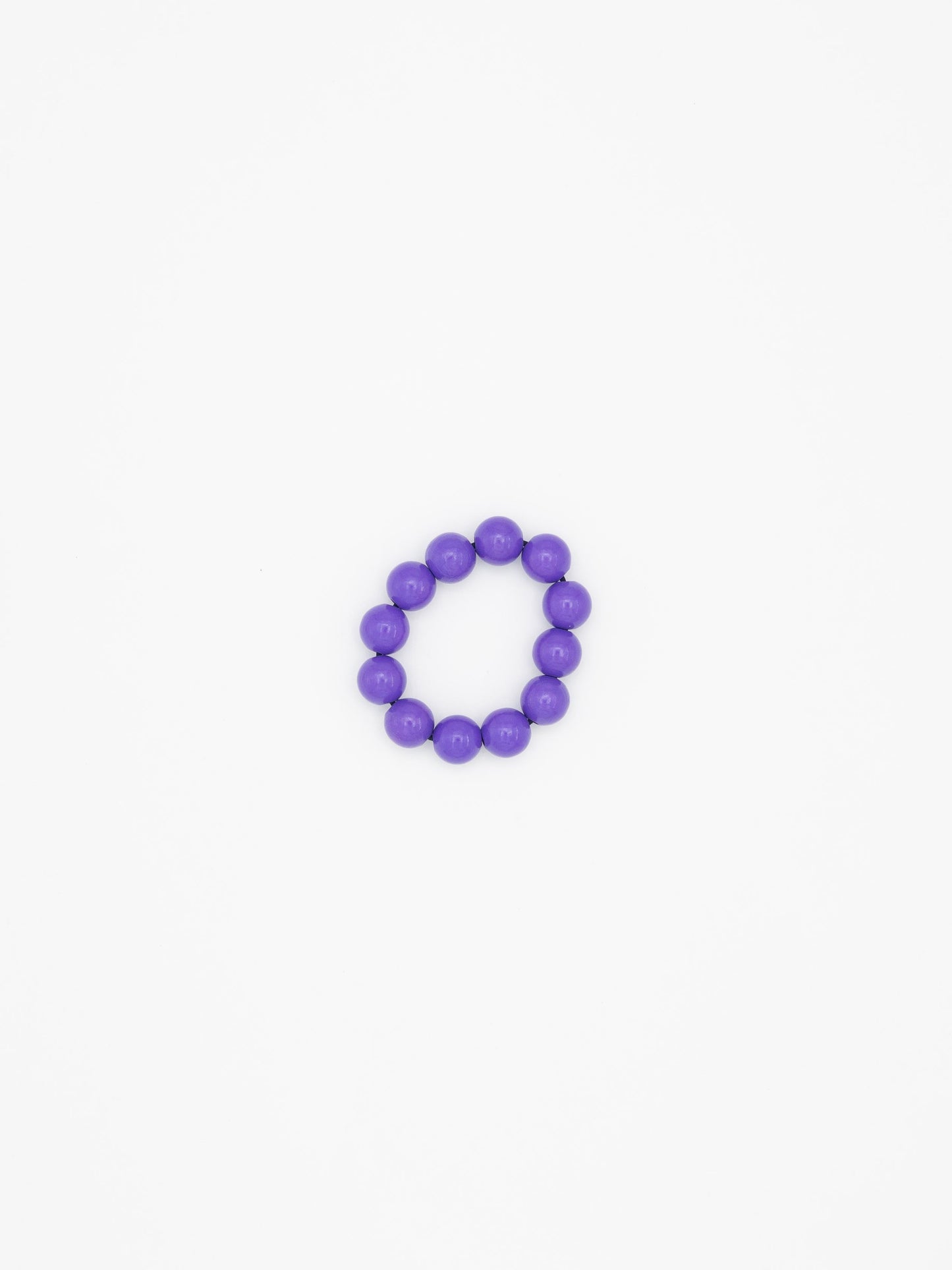 Big Perlen bracelet, purple