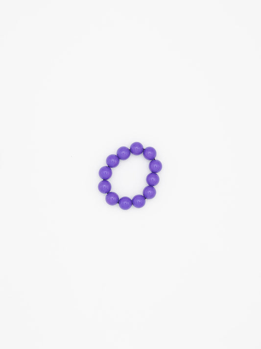 Big Perlen bracelet, purple