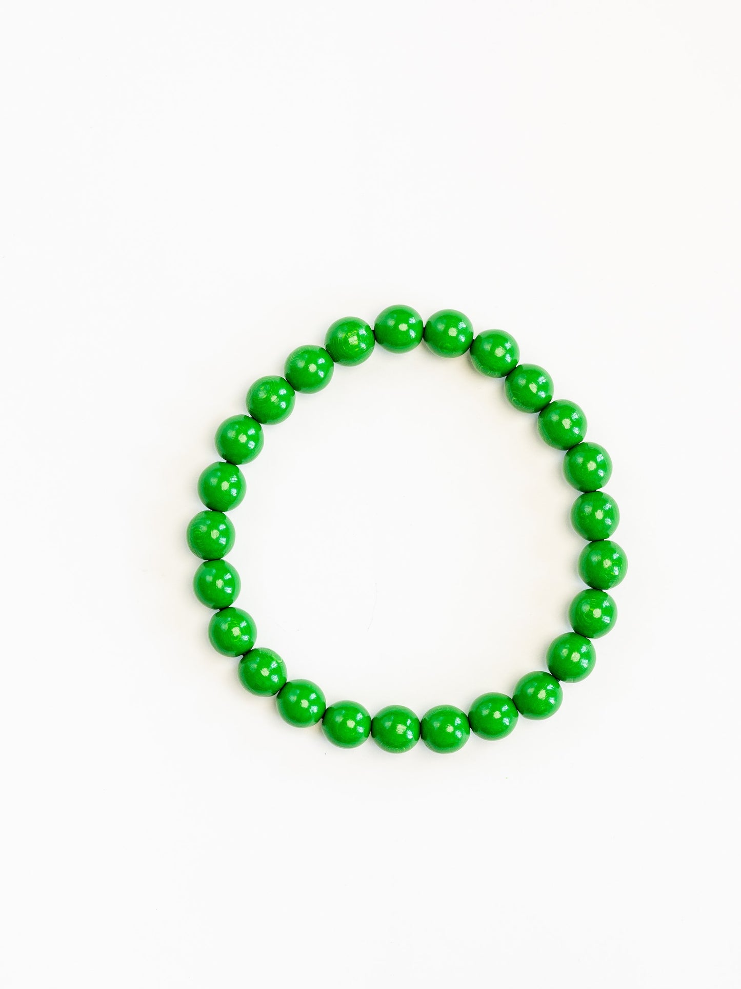 Big Perlen necklace, green