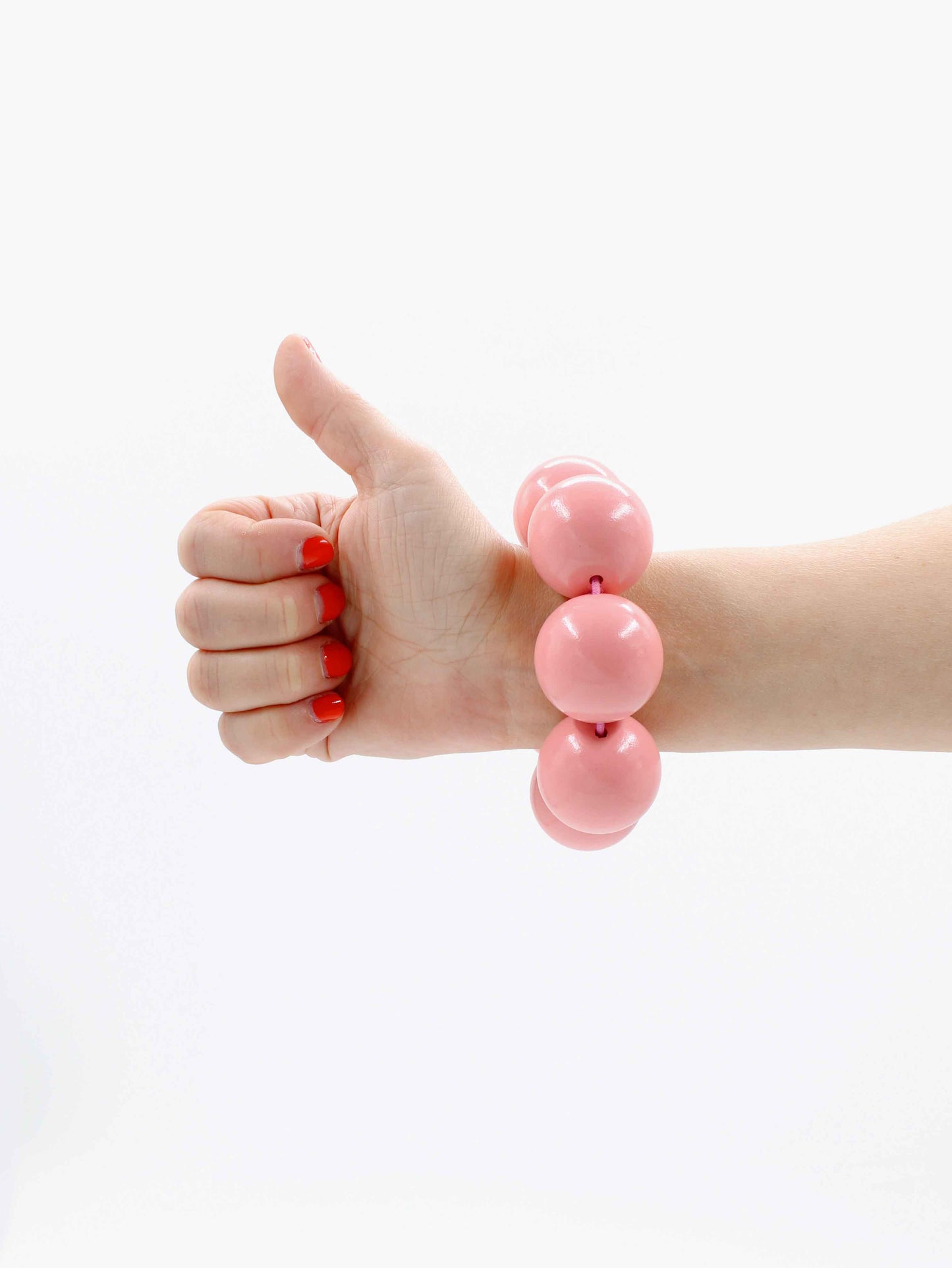 XL bracelet, blush