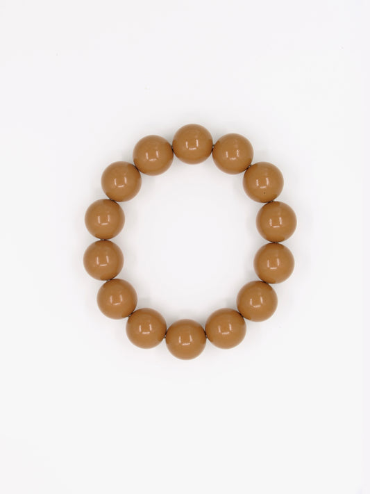 XL necklace, mocca