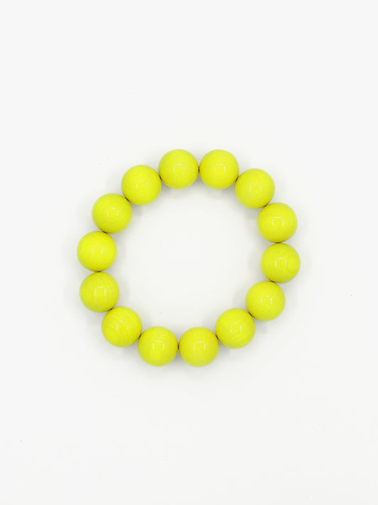 XL necklace, neonyellow