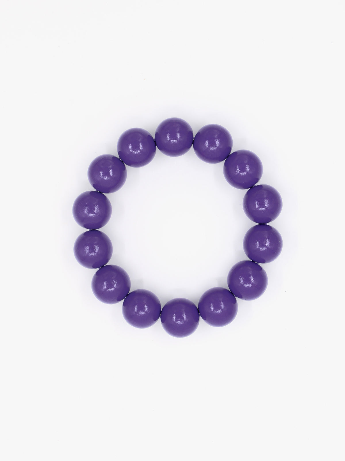 XL necklace, purple