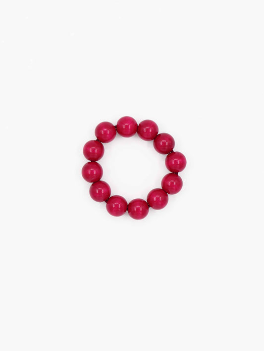 Big Perlen bracelet, bordo
