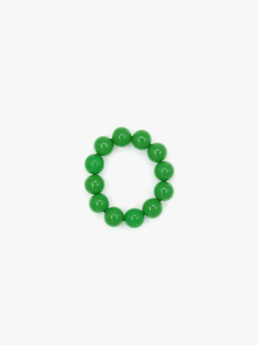 Big Perlen bracelet, green