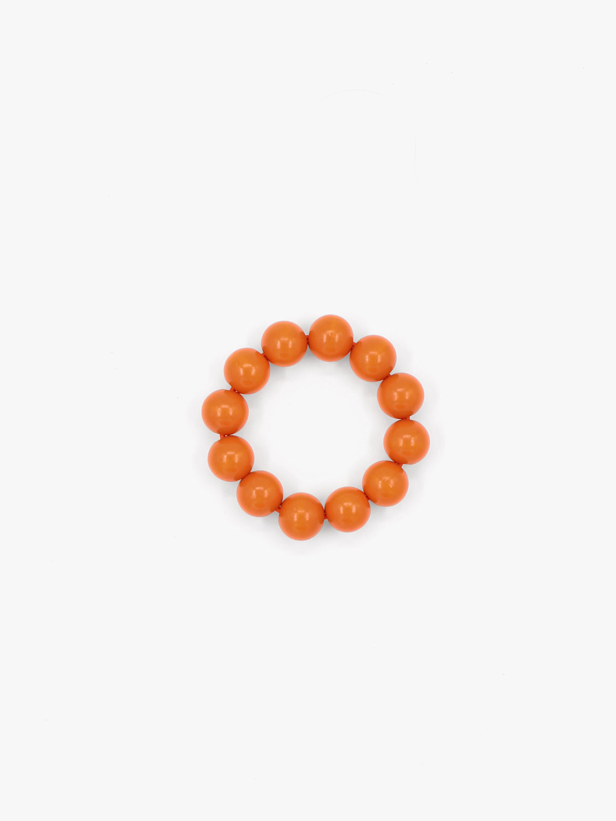 Big Perlen bracelet, orange