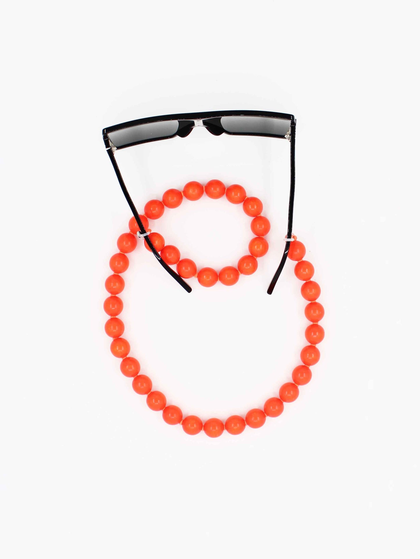 Brillenkette big, neonorange