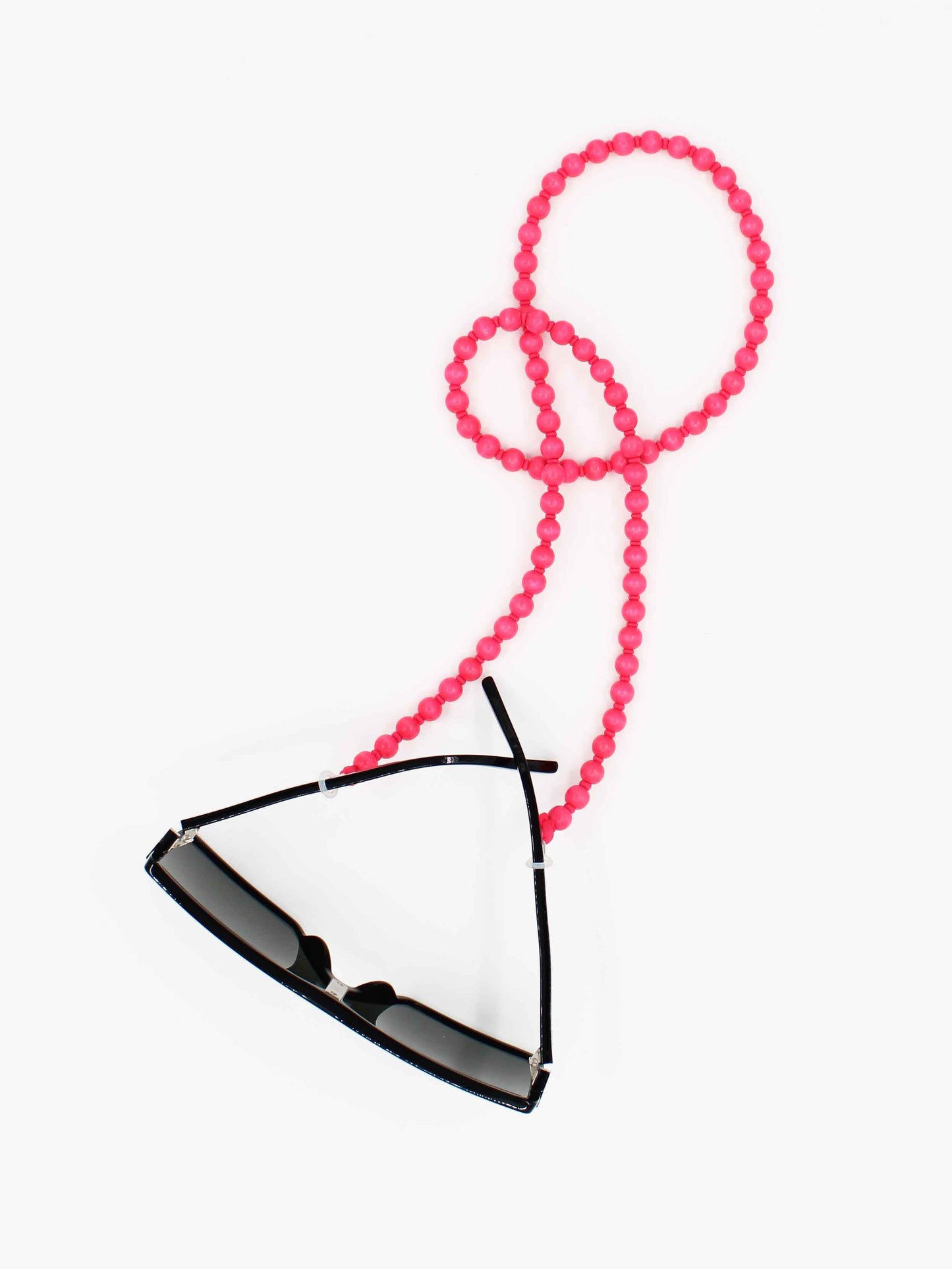 Brillenkette, neonpink