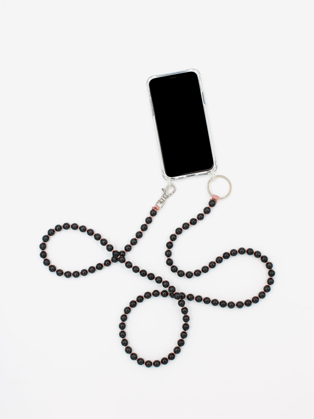 Handykette, black mousse