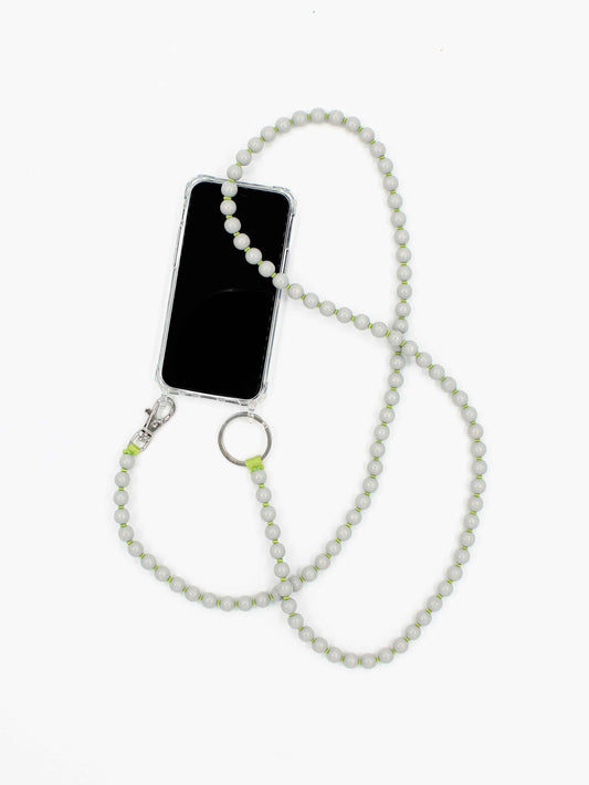 Handykette, lightgrey - lime