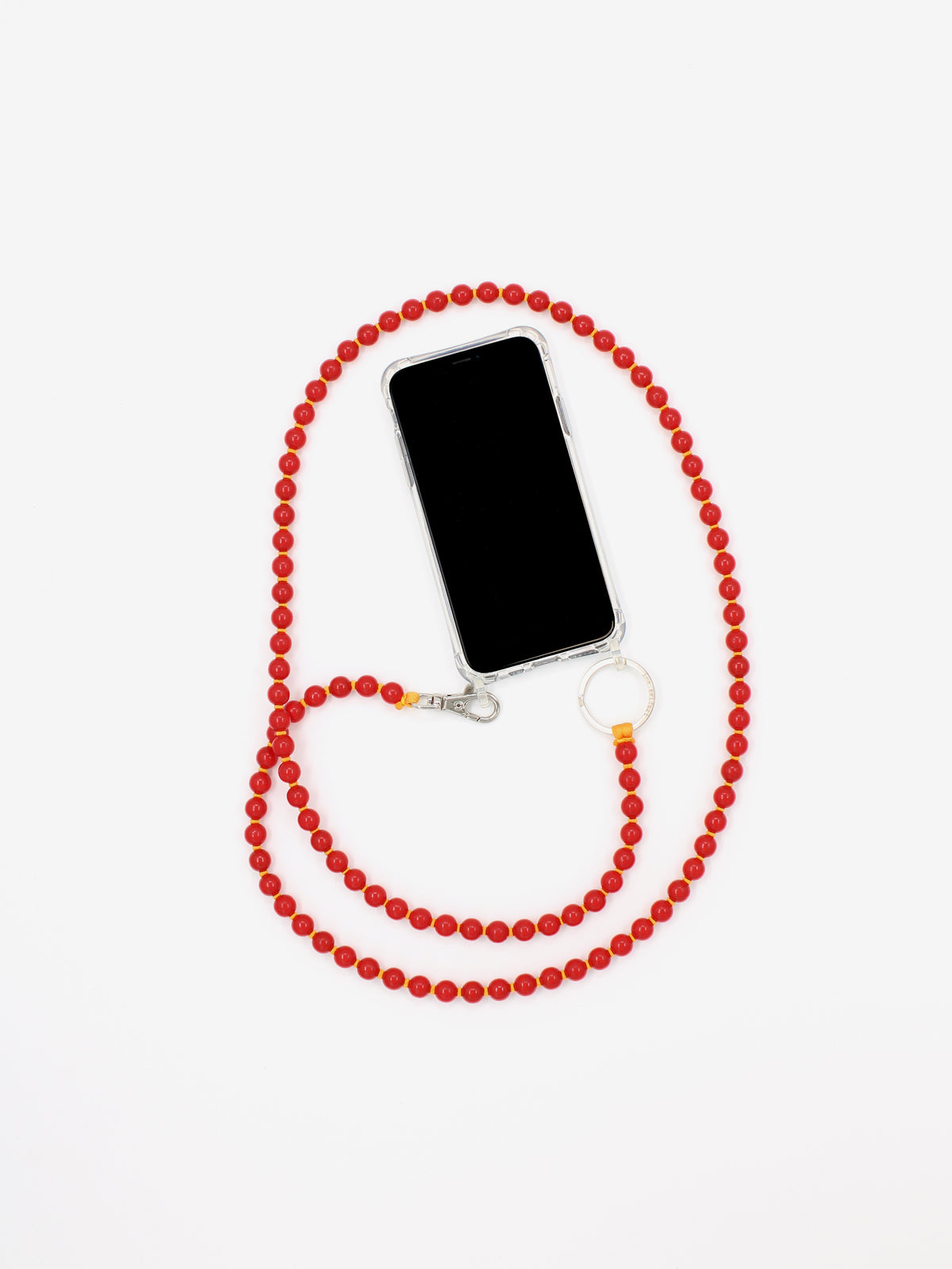 Handykette, red orange