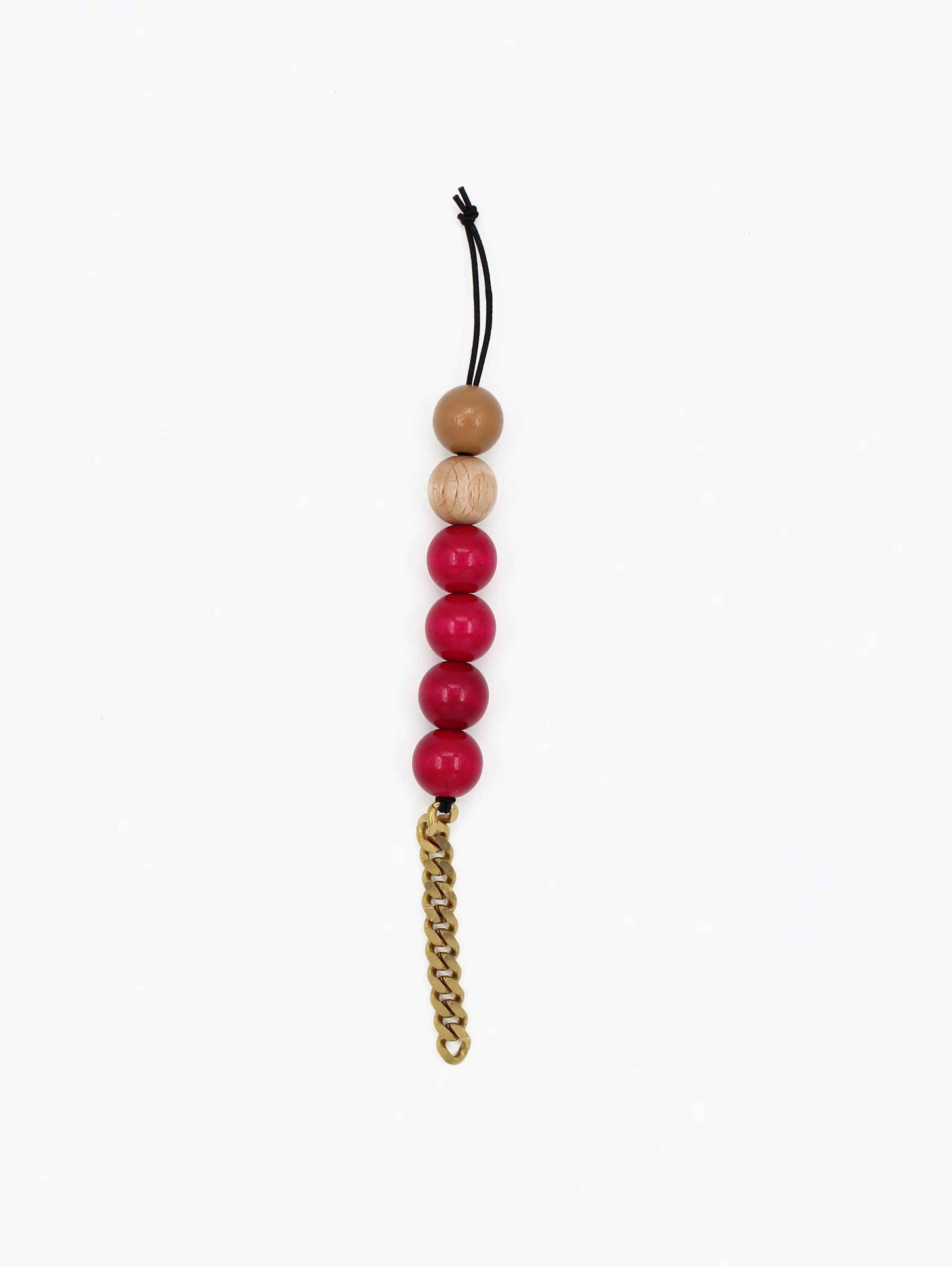 Bag Charm Nabi, bordo