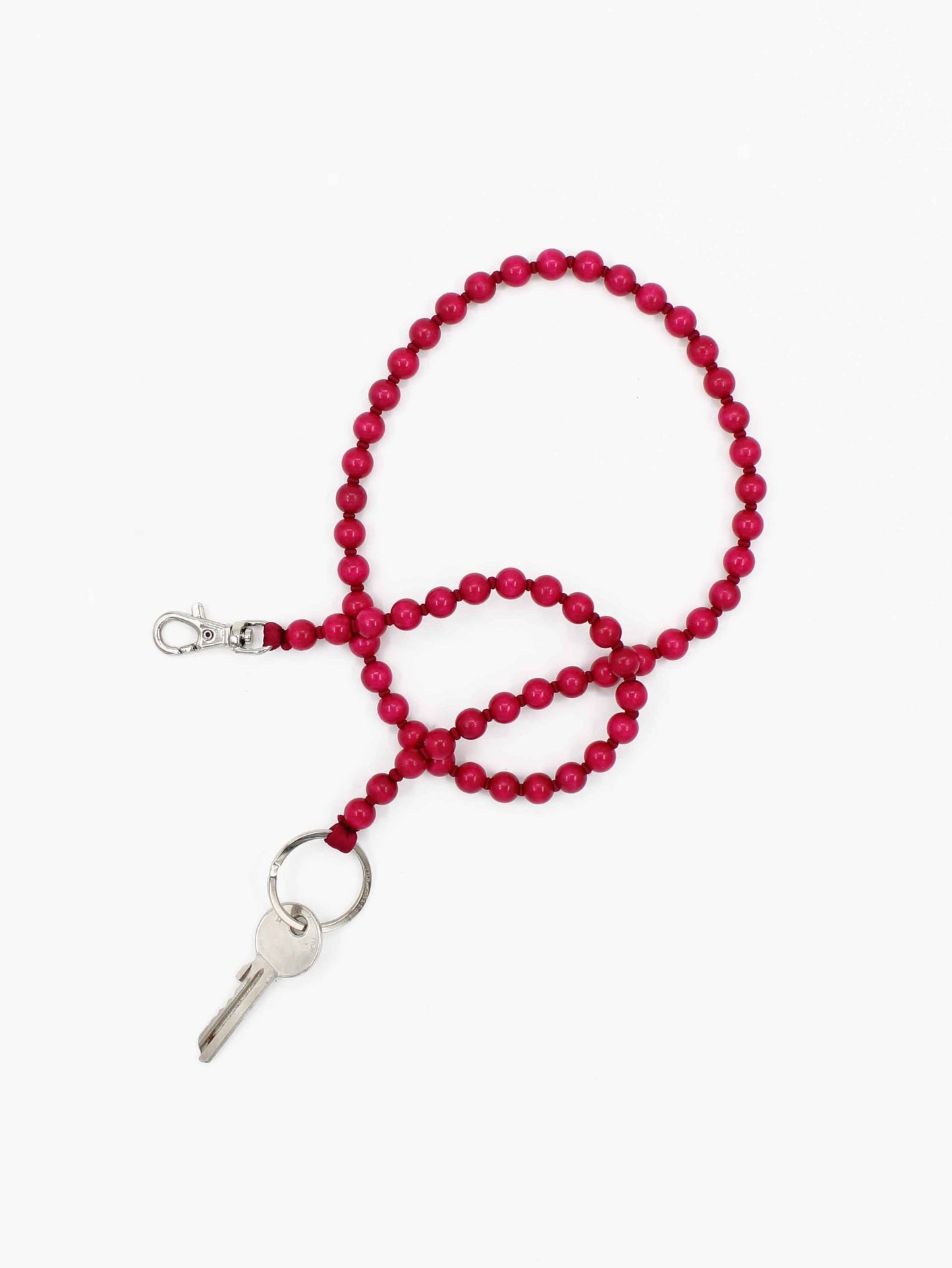 Perlen long, bordo