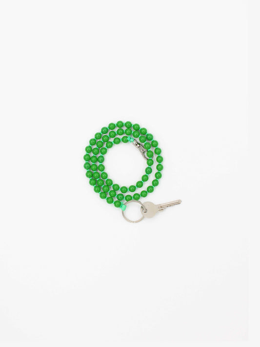 Perlen long, green