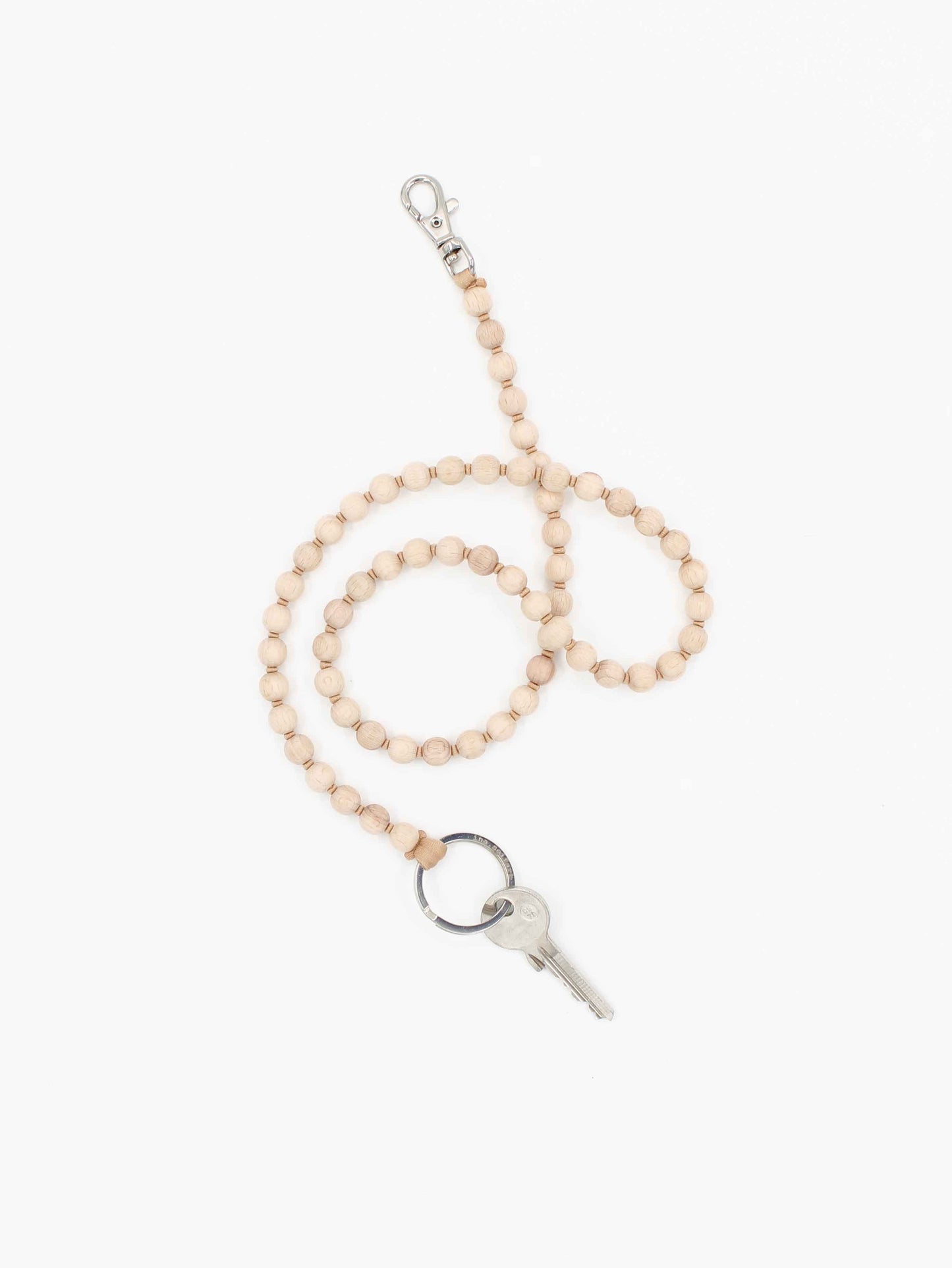 Perlen long, natural