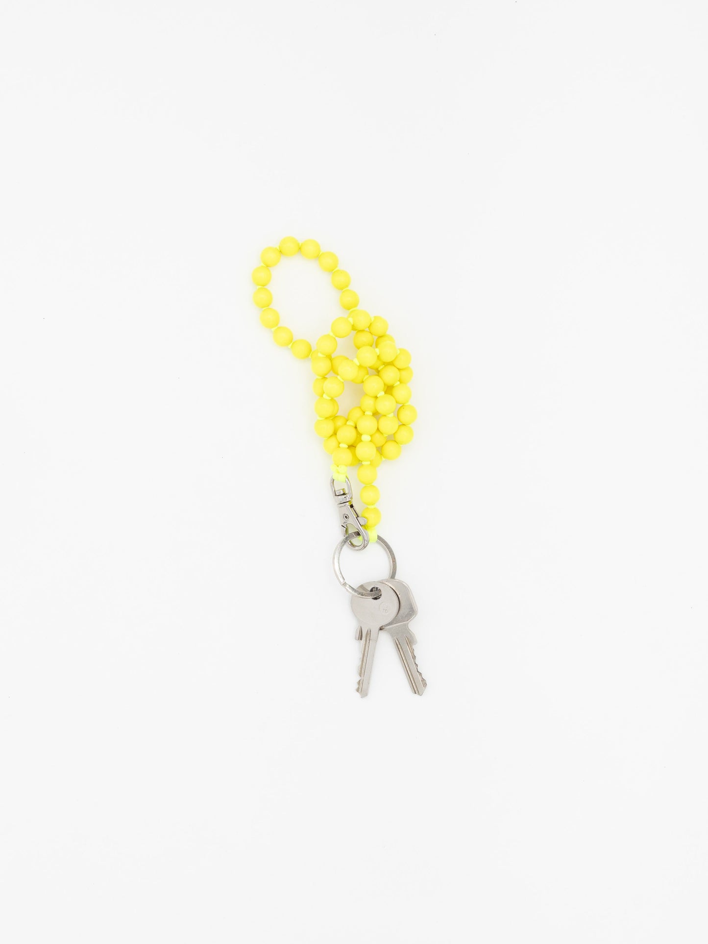 Perlen long, neonyellow