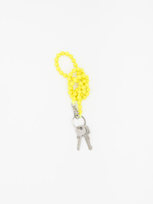 Perlen long, neonyellow