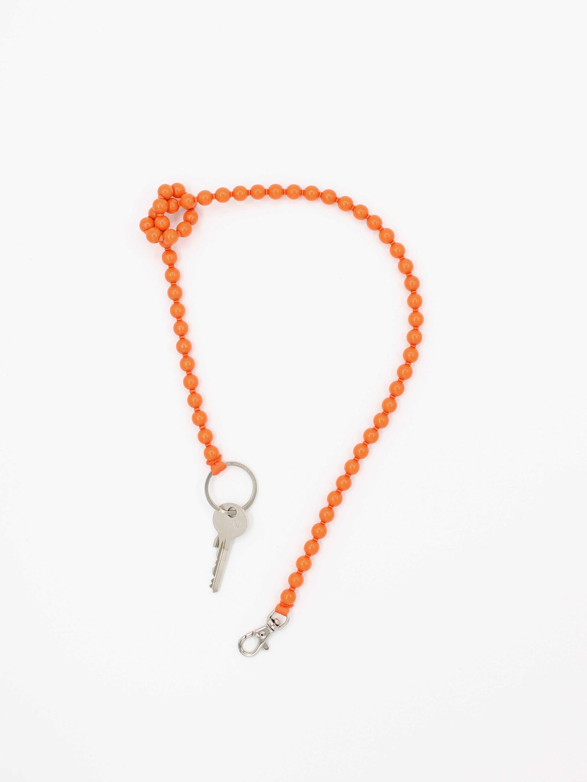 Perlen long, orange