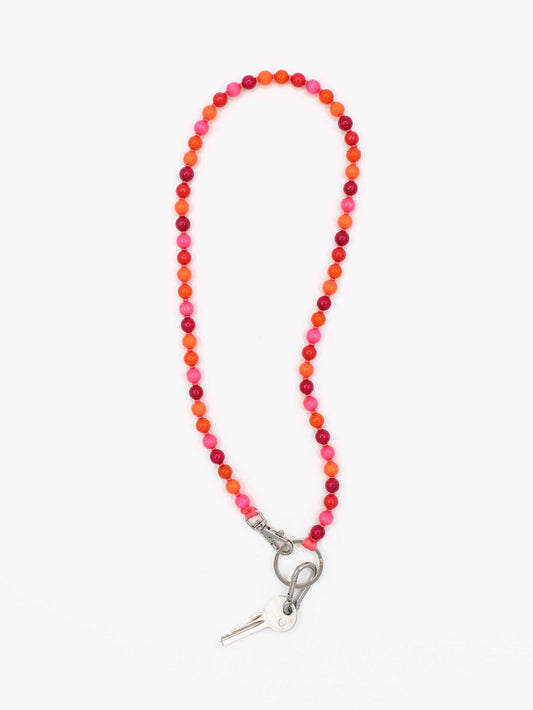 Perlen long, pinkmix